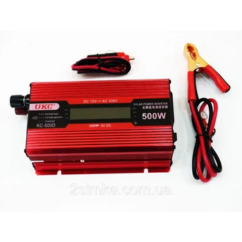 Преобразователь 500W KC-500D +LCD 12V