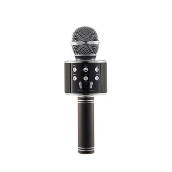 Микрофон WSTER WS-858 беспроводной караоке-микрофон Bluetooth mp3-плеер