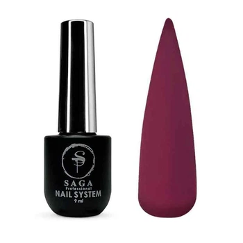 Матовый топ для гель лака без липкого слоя Saga Top Velvet 9 мл