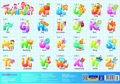 Килимок для дитячої творчості English Alphabet CF61480-03