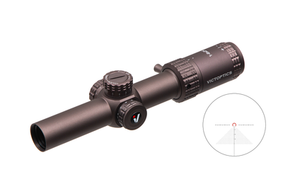 Оптичний приціл Vector Optics S6 1-6X24 (30 мм) Illum. SFP FDE