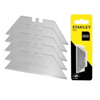 Леза для ножа STANLEY 1992 трапеція 5 шт (0-11-921)