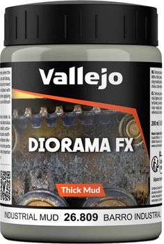 Pasta Vallejo Diorama FX 26.809 Industrial Mud 200 ml (8429551268097)