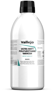 Лак Vallejo Ultra Matt Polyurethane 28.653 500 мл (8429551286534)