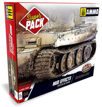 Набір Ammo Super Pack Mud Effects Solution Kit (8432074078074)