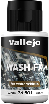 Farba Vallejo Wash FX 76.501 35 ml White (8429551765015)