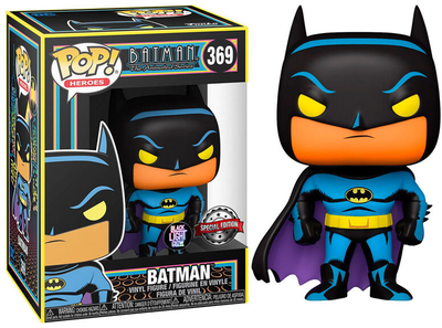 Figurka Funko Pop DC Comics Batman Black Light Exclusive 9 cm (0889698517256)