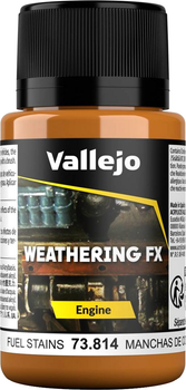 Farba akrylowa Vallejo Weathering FX Engine 73.814 40 ml Fuel Stain (8429551738149)