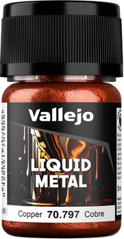 Farba Vallejo Liquid Metal 70.797 35 ml Copper (8429551707978)