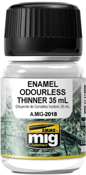 Rozpuszczalnik Ammo Enamel Odourless Thinner White Spirit 35 ml (8432074020189)