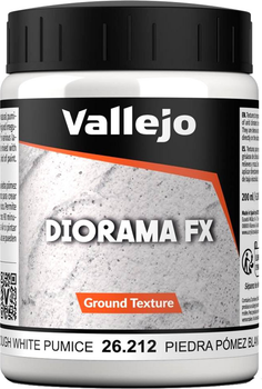 Pasta Vallejo Diorama FX Ground Textures 26.212 200 ml White Pumice (8429551262125)