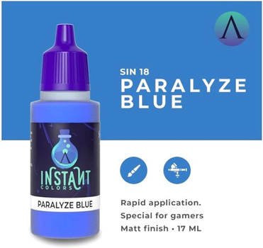 Фарба акрилова Scale75 Instant Colors 17 мл Paralyze Blue (8412548900735)