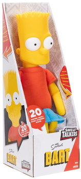 М'яка іграшка Jakks Pacific The Simpsons Shelf Talkers Bart розмовляючий англійською 33 см (0192995175617)