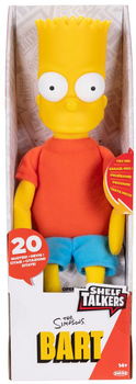 М'яка іграшка Jakks Pacific The Simpsons Shelf Talkers Bart розмовляючий англійською 33 см (0192995175617)