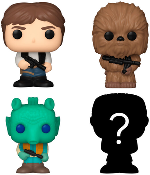 Набір фігурок-сюрприз Funko Bitty POP Star Wars Han Solo 4 шт (0889698715133)