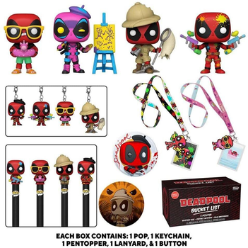 Zestaw upominkowy Funko Kit Mistery Box Marvel Deadpool (0889698584456)