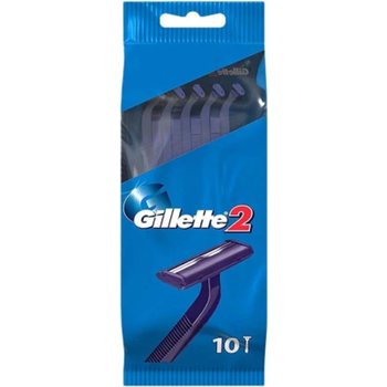 Бритва для гоління одноразова Gillette 2 10 шт (7702018874293)