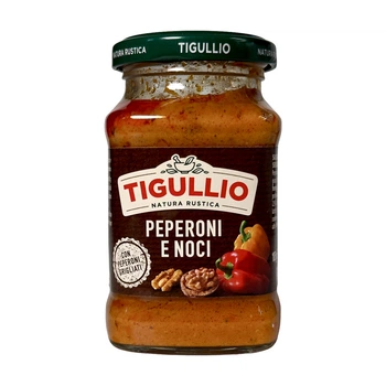Соус песто TIGULLIO з паприкою та грецькими горіхами peperoni e noci 185г