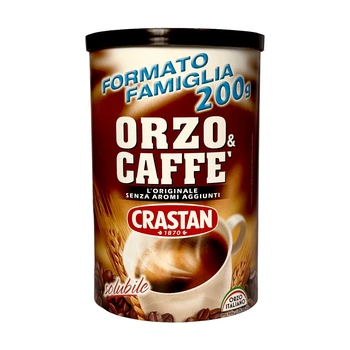 Кава ячмінна орзо Crastan з додаванням розчинної кави orzo e caffe 200г