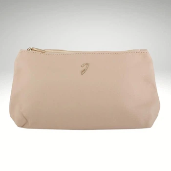Косметичка бежевая, JANEKE Black Pouch Medium 25х13х7 см