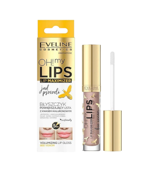 Блиск для збільшення губ EVELINE Бджолиний яд "OH! MY LIPS-LIP Maximizer" 4.5 мл. 1898