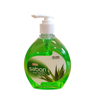 Мило рідке Алое "Sabon" дозатор 0,5 л. 0655