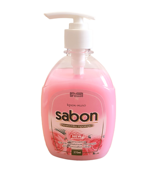 Крем-мило Пелюстки троянди "Sabon" 0,37л. насос
