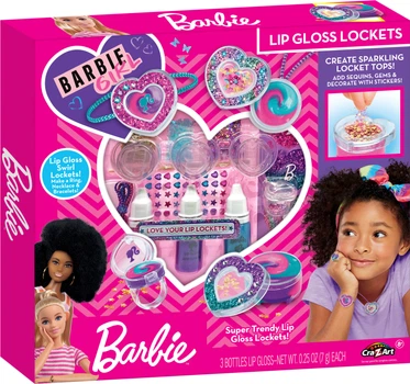 Набір дитячої косметики Cra-Z-Art Barbie Sparkle Lockets (34068CRA)