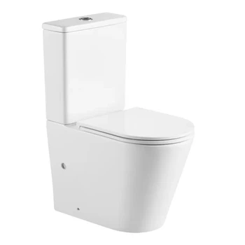 Унітаз-компакт безободковий із сидінням Soft Close Slim Duroplast Mixxus BEVEL-0404-T3 660х360х800mm Система змиву TORNADO 3.0 (MI6726)