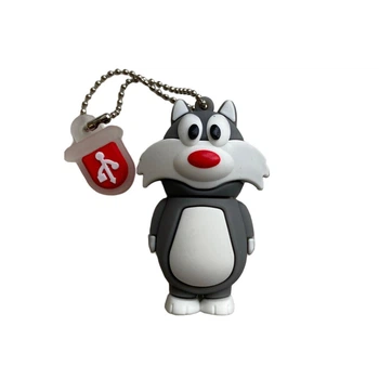 Флешка 64GB / 64ГБ USB 2.0 "Сильвестр Grey"