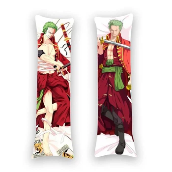 Подушка дакимакура Ван Пис One Piece Ророноа Зоро 150х50 см (D1214)