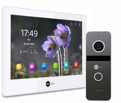 Комплект Wi-Fi видеодомофона Neolight Alpha Hybrid HD Kit Graphite