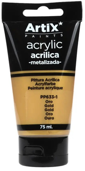 Zestaw farb akrylowych Artix PP633-1 Gold 6 x 75 ml (18435250985217)