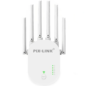 Усилитель Wi-Fi сигнала Pix-Link LV-WR60T 300M 2.4GHz White (LV-WR60T-WE)