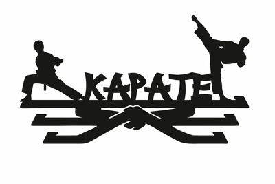 Медальниця Карате 34х60 см