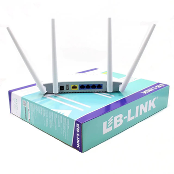 Репитер, Wi-Fi роутер, усилитель сигнала, ретранслятор wi-fi, беспроводной маршрутизатор, вайфай роутер гигабитный двухдиапазонный на 4 антенны, BL-W1220M