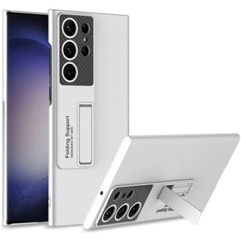 Захисний чохол GKK UltraThin Bracket Shell для Samsung Galaxy S24 Ultra (S928) - Silver