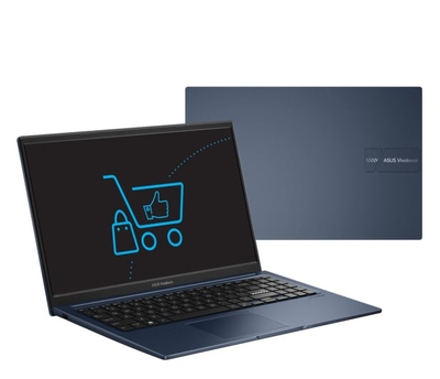 Ноутбук ASUS Vivobook 15 X1504VA / Intel® Core™ i5-1335U (10 ядер, 12 потоков, 3,40–4,60 ГГц, кэш 12 МБ) / 16 GB ОЗП / Накопитель 512 GB / 1920 x 1080 (Полное HD) Intel UHD-графика