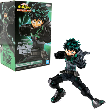 Figurka Banpresto My Hero Academia World Heroes Mission The Amazing Heroes Izuku Midoriya 15 cm (4983164178814)