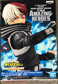 Figurka Banpresto My Hero Academia World Heroes Mission The Amazing Heroes Shoto Todoroki 17 cm (4983164179620)