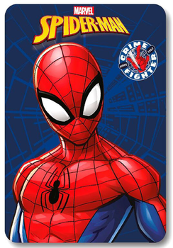 Koc polarowy Marvel Spiderman 100 x 140 cm Niebieski (8435631352365)