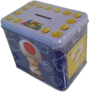 Zestaw upominkowy Nintendo Super Mario Bros Toad Filiżanka 330 ml + Skarbonka (8029085812812)