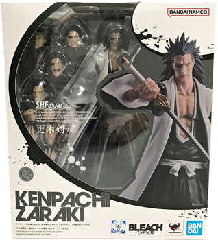 Фігурка Tamashii Nations Bleach Thousand-Year Blood War Kenpachi Zaraki S.H. Figuarts 17 см (4573102661692)