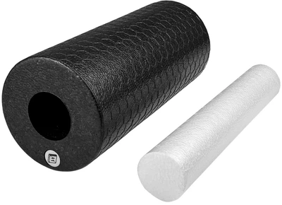 Массажный ролик EasyFit LightWeight EF-2035-1 33х14 массажер для спины, стоп Черный (56003341)