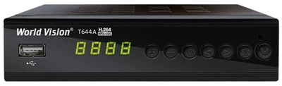 Цифровий ефірний ресивер World Vision T644A FM