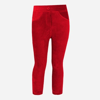 Детские вельветовые штаны для девочки Timi Kids 54007_kirmizi 122 см Красные (8692018242795)