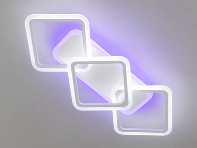 Люстра Diasha на кухню потолочная A8160/2+1WH LED 3color dimmer