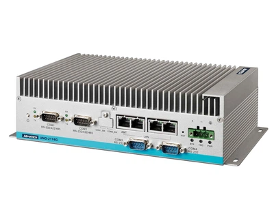 Промышленный ПК Advantech UNO-2174G / Intel Celeron 847E (2 ядра по 1.1 GHz) / 4 GB DDR3 / 30 GB SSD / Intel HD Graphics б/у