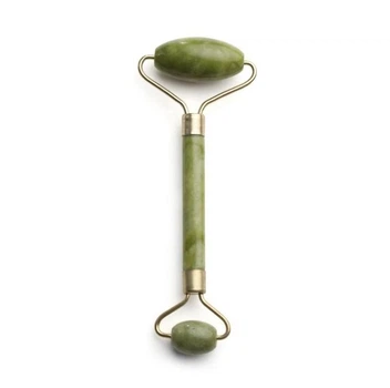 Ручной кварцевый ролик - массажер для лица двухсторонний Flawless Facial Roller Massager ART-339