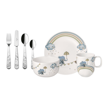 Villeroy&Boch Walk like an Elephant дитячий набір посуду 7 предметів